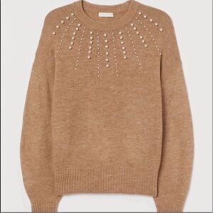 H&M • Pearl Sweater • XLarge • Brown • Soft